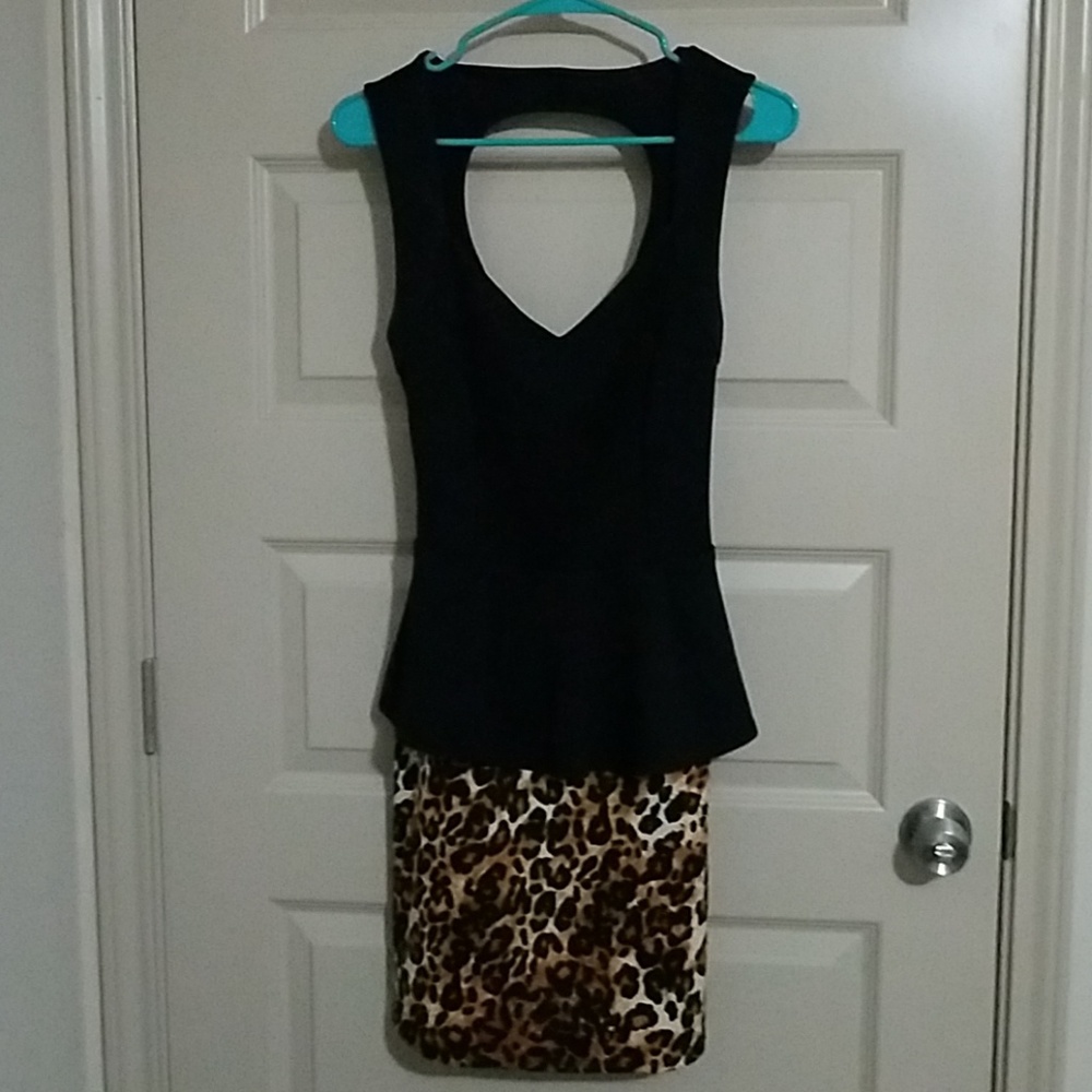 Peplum dress